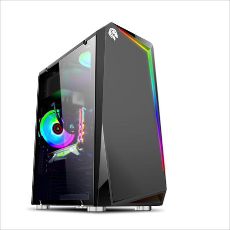 GABINETE ATX HAYOM GB1712 RGB PTO S FONTE