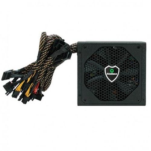 FONTE ATX GAMEMAX GM500 500W REAIS 80PLUS BRONZE