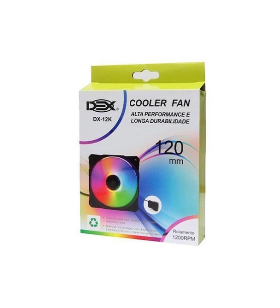 COOLER GABINETE DEX 140X140 RGB DX-14K