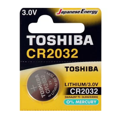 BATERIA DE LITHIUM 2032 TOSHIBA CR2032 CP-5C