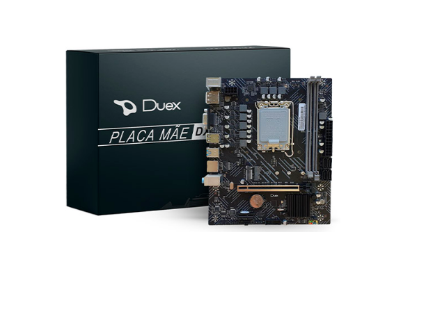 MB DUEX DX H610ZG M.2 DDR4 VGA DP HDMI S1700